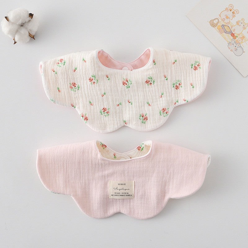 Premium BIB SLABBER BUNGA BAYI SET CELEMEK TATAKAN LIUR ANAK catalog DQIN DAB