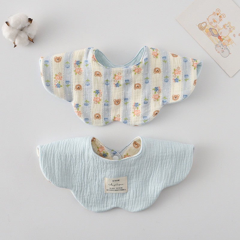 Premium BIB SLABBER BUNGA BAYI SET CELEMEK TATAKAN LIUR ANAK catalog DQIN DAB