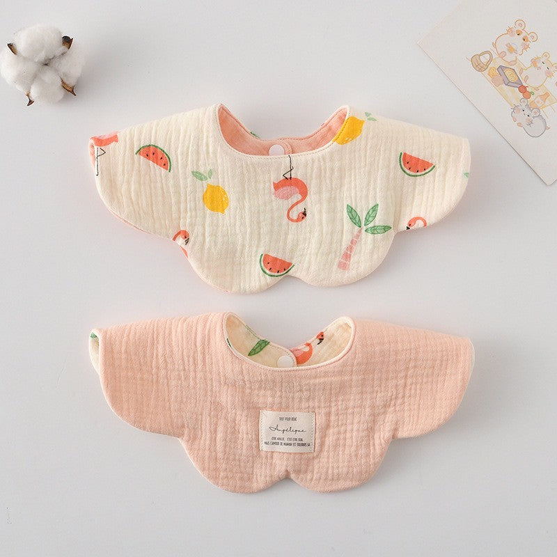 Premium BIB SLABBER BUNGA BAYI SET CELEMEK TATAKAN LIUR ANAK catalog DQIN DAB