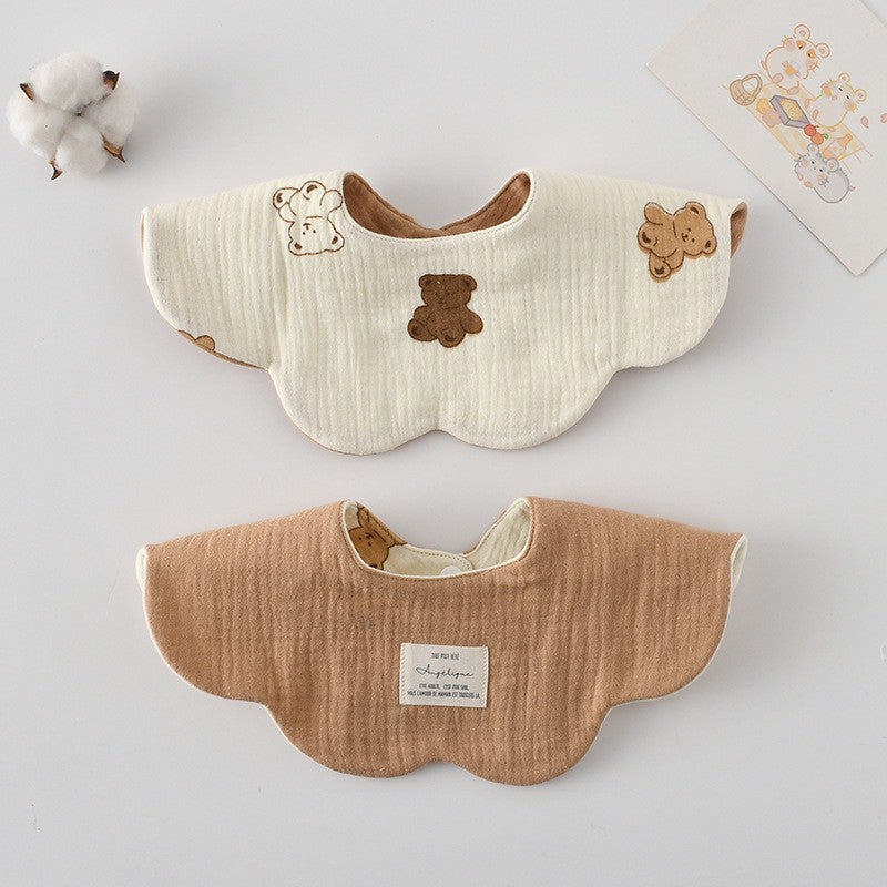 Premium BIB SLABBER BUNGA BAYI SET CELEMEK TATAKAN LIUR ANAK catalog DQIN DAB