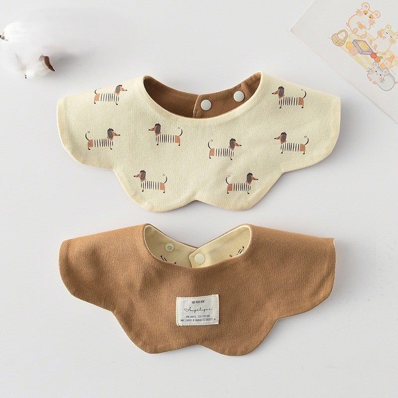 Premium BIB SLABBER BUNGA BAYI SET CELEMEK TATAKAN LIUR ANAK catalog DQIN DAB
