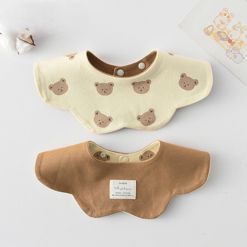 Premium BIB SLABBER BUNGA BAYI SET CELEMEK TATAKAN LIUR ANAK catalog DQIN DAB