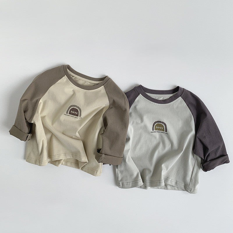 1-5thn | Tshirt Kaos Korea Basic Lengan Panjang Oblong Anak Laki-laki Pakaian Bayi MYTT catalog TAS