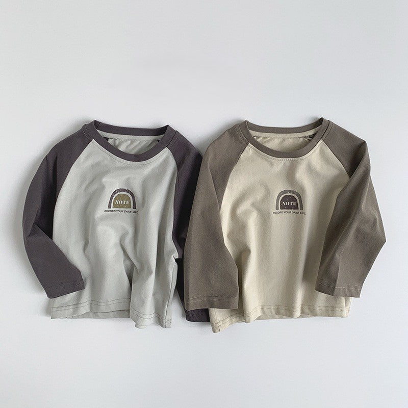 1-5thn | Tshirt Kaos Korea Basic Lengan Panjang Oblong Anak Laki-laki Pakaian Bayi MYTT catalog TAS