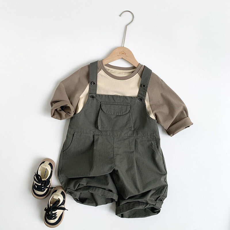 1-5thn | Tshirt Kaos Korea Basic Lengan Panjang Oblong Anak Laki-laki Pakaian Bayi MYTT catalog TAS