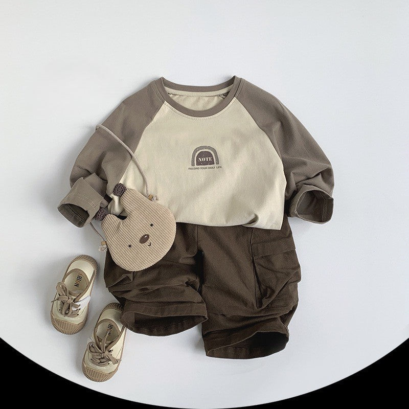 1-5thn | Tshirt Kaos Korea Basic Lengan Panjang Oblong Anak Laki-laki Pakaian Bayi MYTT catalog TAS