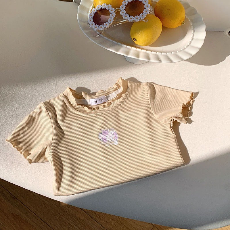 2-6 thn || ATASAN BAJU KAOS BASIC CASUAL BAYI PAKAIAN ANAK PEREMPUAN catalog NXTY TBS