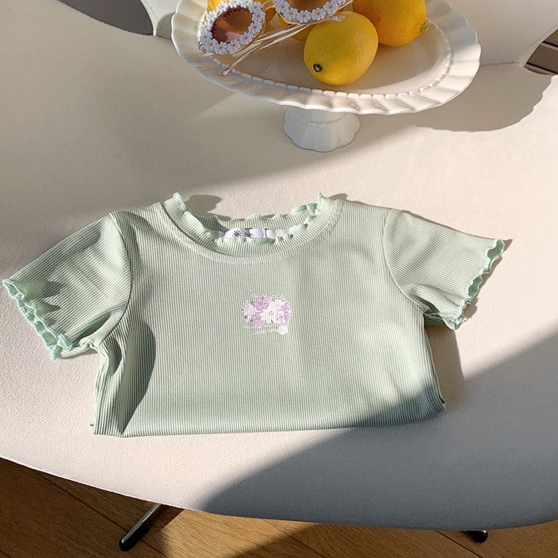 2-6 thn || ATASAN BAJU KAOS BASIC CASUAL BAYI PAKAIAN ANAK PEREMPUAN catalog NXTY TBS