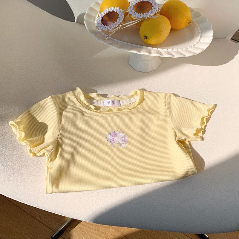 2-6 thn || ATASAN BAJU KAOS BASIC CASUAL BAYI PAKAIAN ANAK PEREMPUAN catalog NXTY TBS