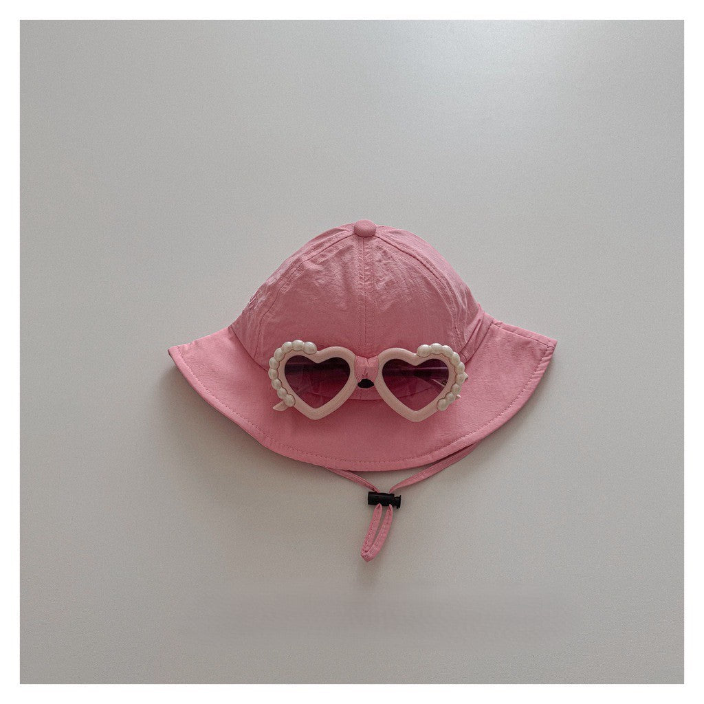 1-5 thn | TOPI BUCKET HAT UNIK KACAMATA ANAK BAYI KARAKTER LUCU PEREMPUAN CATALOG OIMG OFR