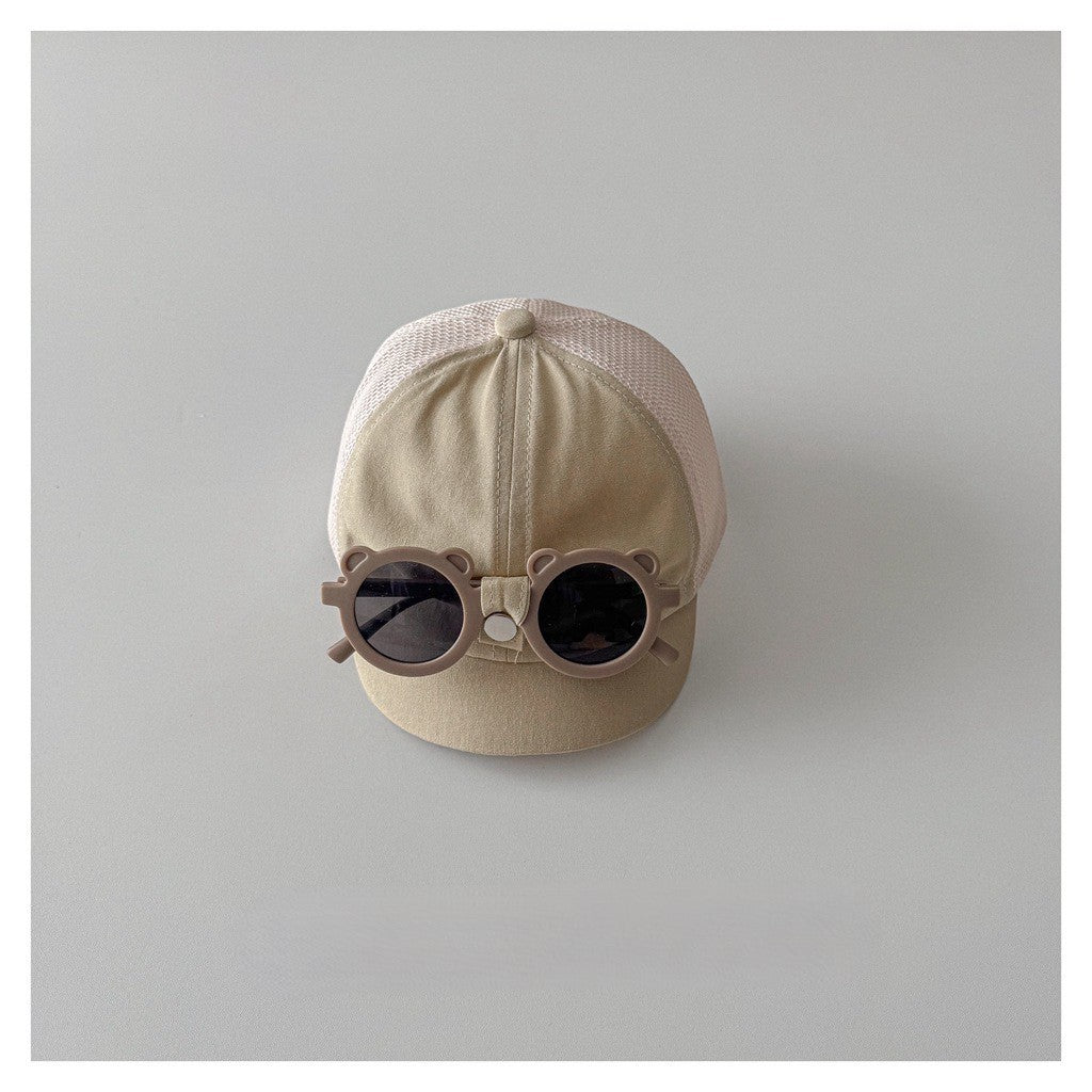 1-5 thn | TOPI BASEBALL UNIK KACAMATA ANAK BAYI KARAKTER LUCU LAKI-LAKI CATALOG OIMG OFU