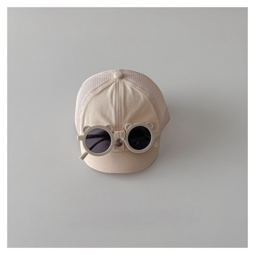 1-5 thn | TOPI BASEBALL UNIK KACAMATA ANAK BAYI KARAKTER LUCU LAKI-LAKI CATALOG OIMG OFU