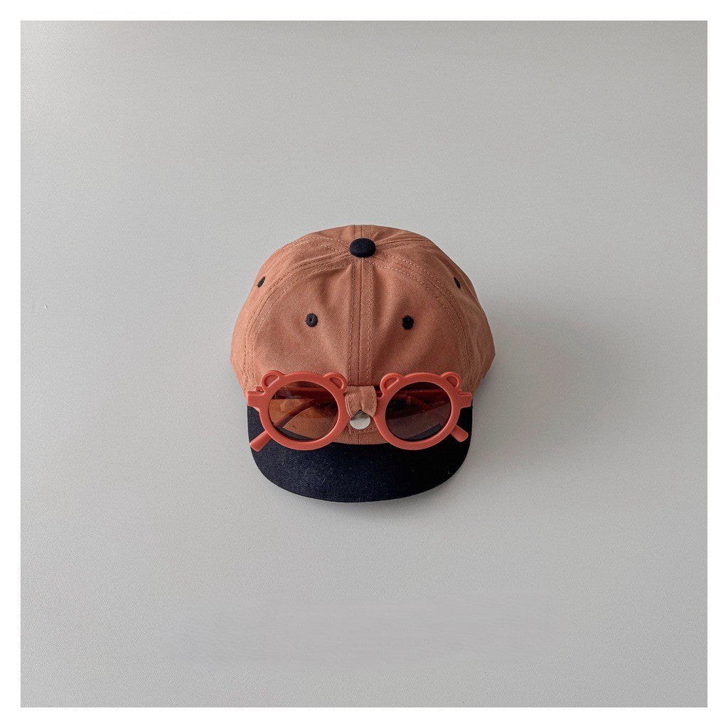 1-5 thn | TOPI BASEBALL UNIK KACAMATA ANAK BAYI KARAKTER LUCU LAKI-LAKI CATALOG OIMG OFU