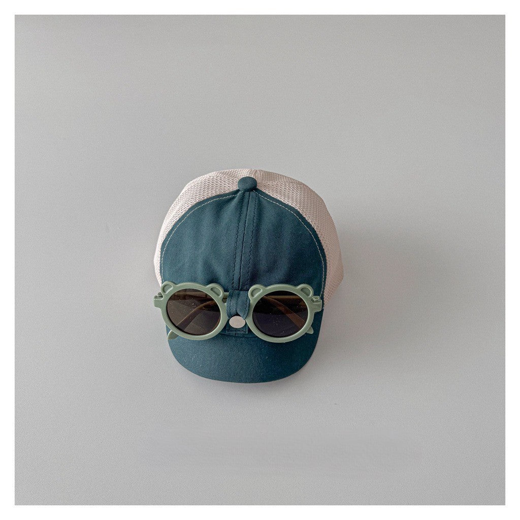 1-5 thn | TOPI BASEBALL UNIK KACAMATA ANAK BAYI KARAKTER LUCU LAKI-LAKI CATALOG OIMG OFU