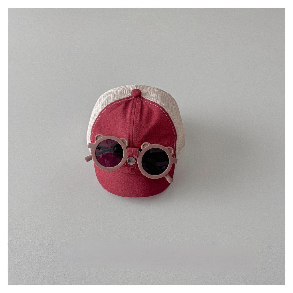 1-5 thn | TOPI BASEBALL UNIK KACAMATA ANAK BAYI KARAKTER LUCU LAKI-LAKI CATALOG OIMG OFU