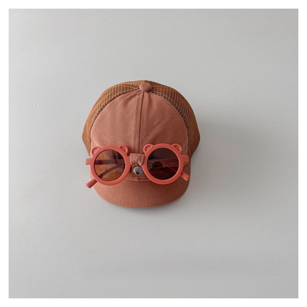 1-5 thn | TOPI BASEBALL UNIK KACAMATA ANAK BAYI KARAKTER LUCU LAKI-LAKI CATALOG OIMG OFU