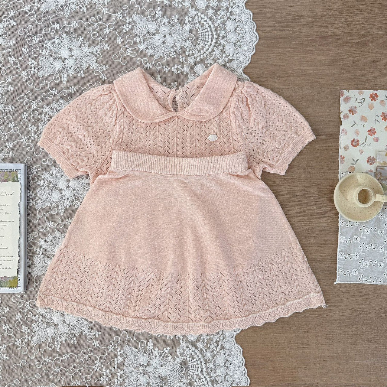 0-4 Thn | SETELAN BAJU + CELANA SET ATASAN KNIT BAYI ANAK PEREMPUAN BAJU PAKAIAN ANAK Catalog CTML CAX