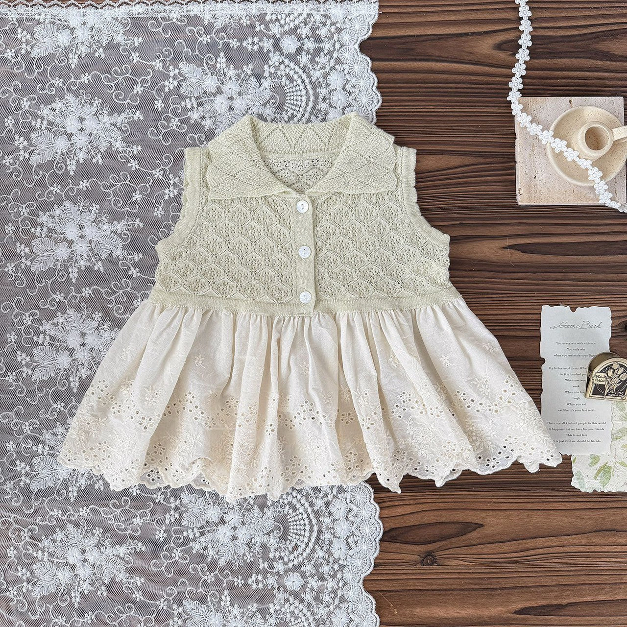 0-4 Thn | DRESS ATASAN BAJU KNIT RAJUT BAYI PAKAIAN ANAK PEREMPUAN CATALOG CTML CBH