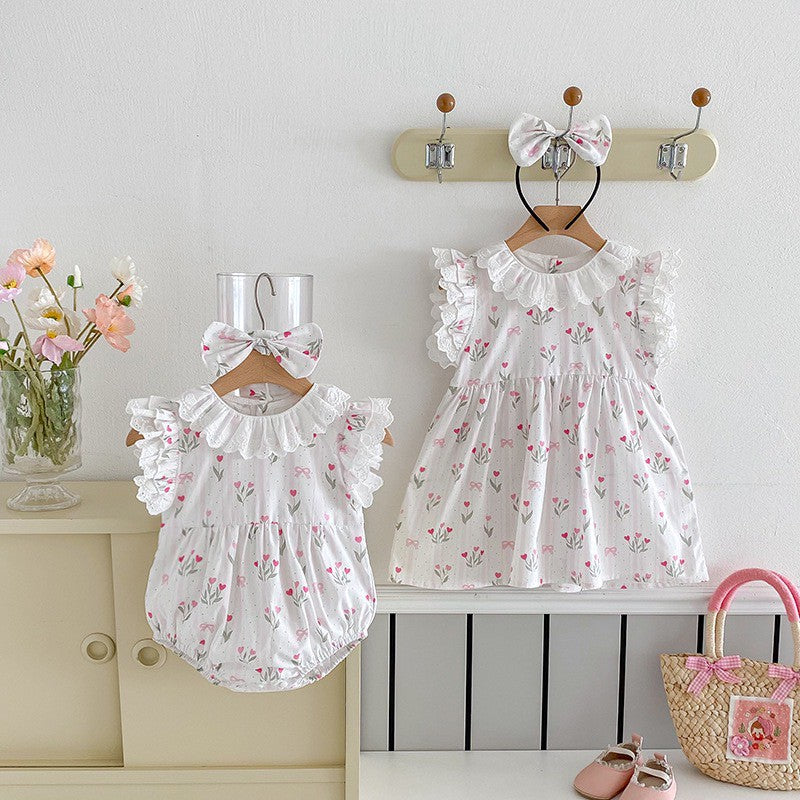(free bandana) 0-5thn | DRESS JUMPER BAJU BAYI ANAK JUMPSUIT ROMPER PEREMPUAN catalog XGGJ GW