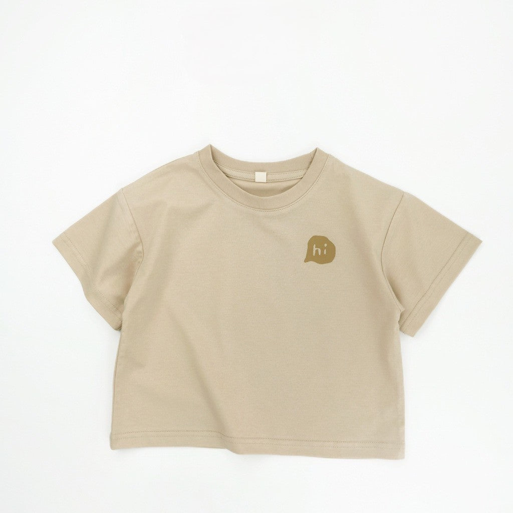 1-5thn | Tshirt Kaos Korea Basic Lengan Pendek Unisex Pakaian Bayi KQHZ catalog KBF