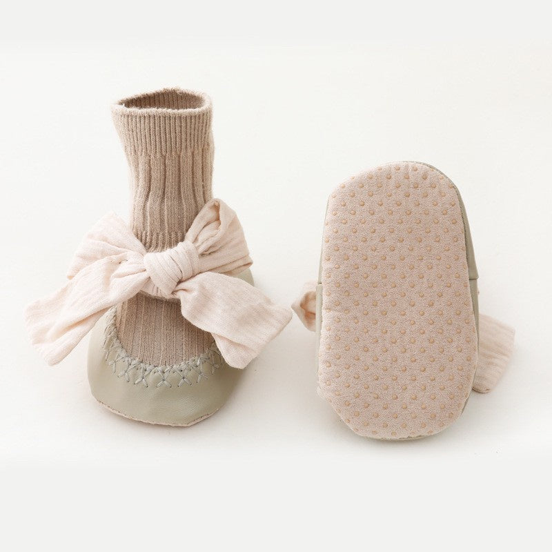 0-2 thn KAOS KAKI PITA BOW ANTI SLIP PREWALKER SEPATU BAYI ANAK SHOES catalog NMBB FA