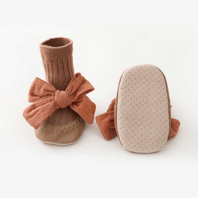 0-2 thn KAOS KAKI PITA BOW ANTI SLIP PREWALKER SEPATU BAYI ANAK SHOES catalog NMBB FA