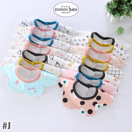 Premium BIB SLABBER BUNGA BAYI SET CELEMEK TATAKAN LIUR ANAK NMD J catalog