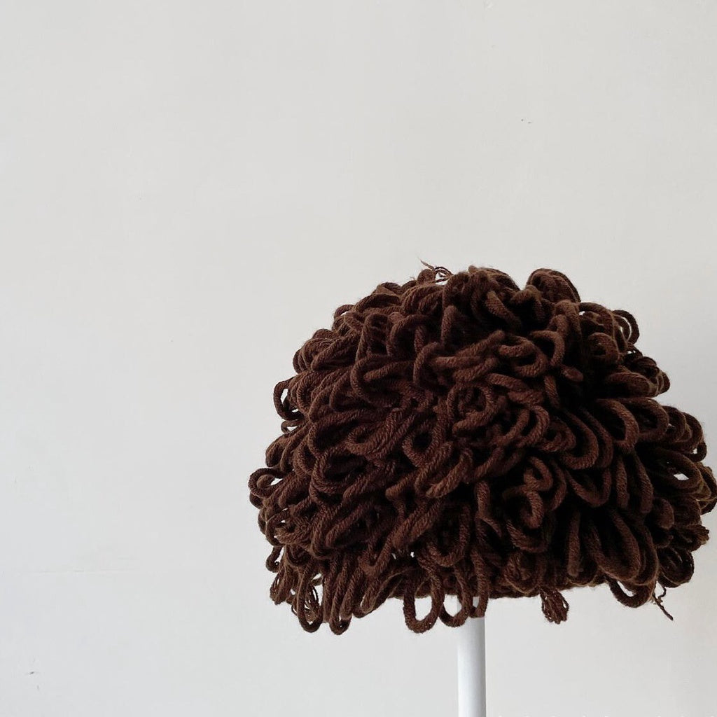 0-3 thn || Topi Wig Korea Bayi Rambut Palsu Newborn Anak Polos Kupluk Karakter Lucu Emen Anak Impor Catalog OIMG OK