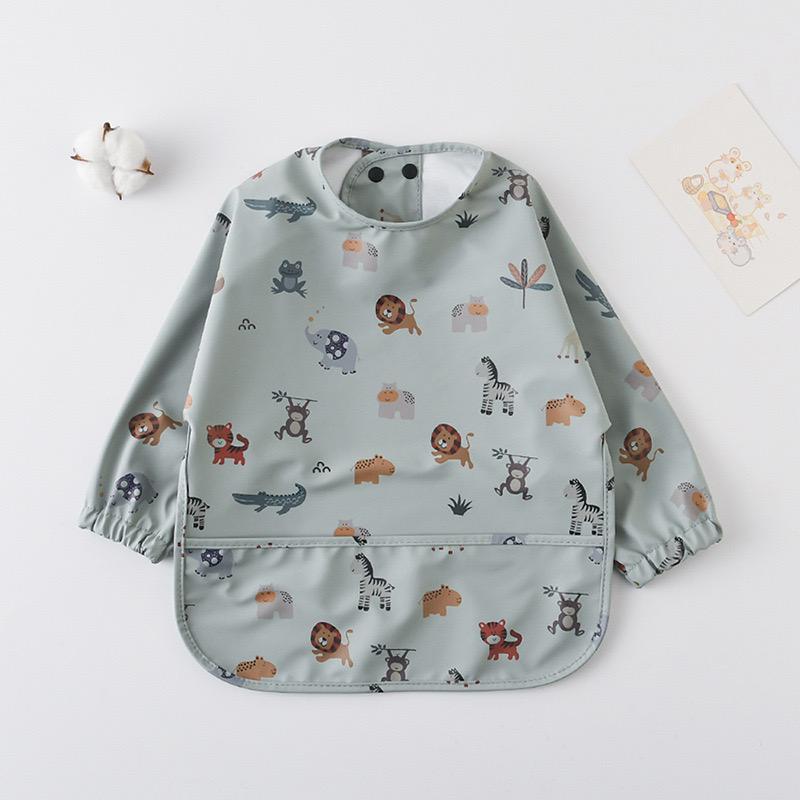 BIB BAYI BAJU LENGAN PANJANG/ BABY SILICONE CELEMEK MPASI /SLABBER/ TATAKAN AIR LIUR DQIN DB catalog