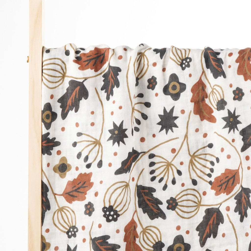 (120x110cm) Kain Bedong Muslin Bayi | Baby Swaddle Muslin Bamboo | Selimut Bayi Catalog G