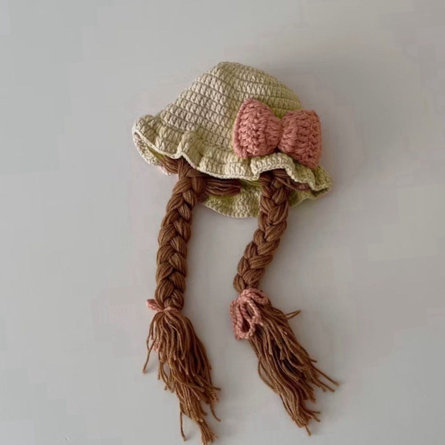 0-3 thn || Topi Wig Korea Bayi Rambut Palsu Newborn Anak Polos Kupluk Karakter Lucu Emen Anak Impor Catalog OIMG OBC