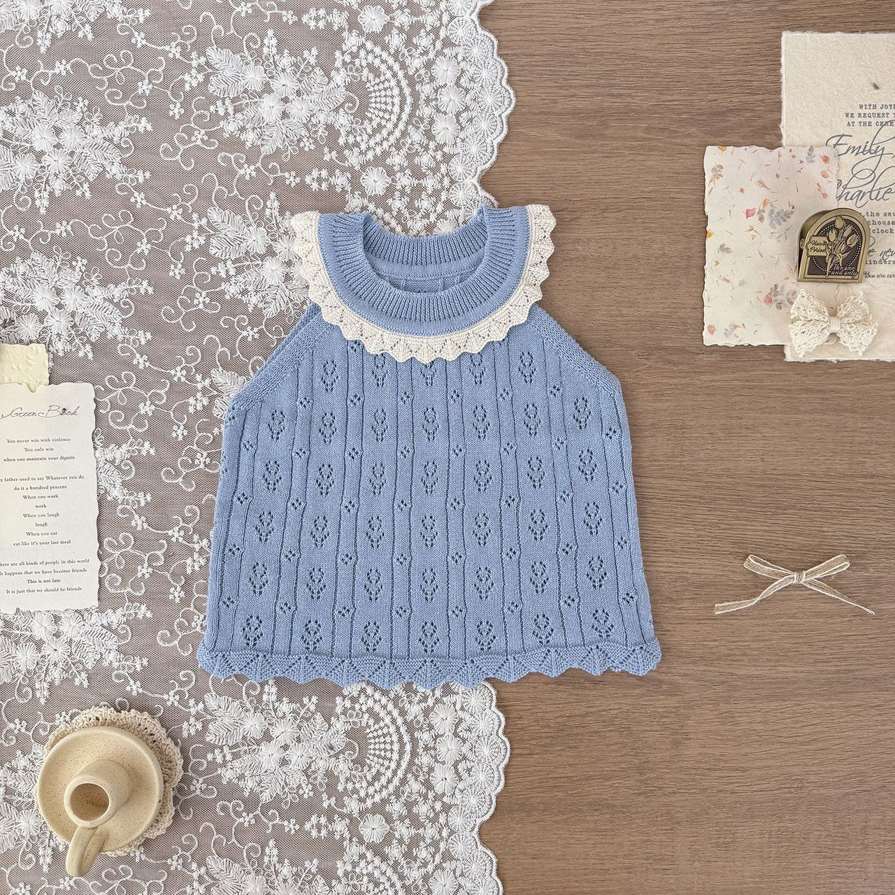 0-4 Thn | ATASAN BAJU KNIT RAJUT BAYI PAKAIAN ANAK PEREMPUAN catalog CTML CAW