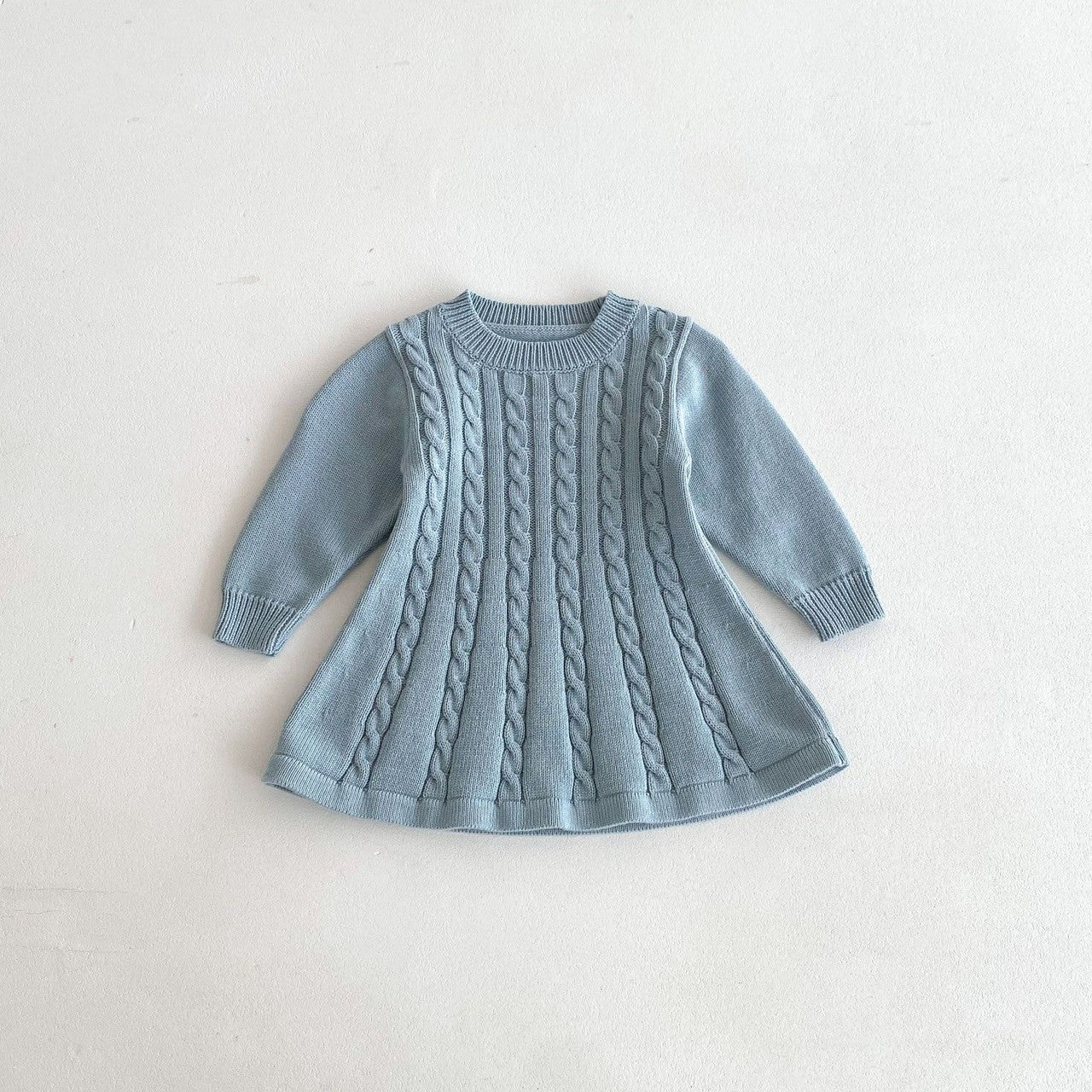 1-5thn | DRESS RUFFLE RAJUT BAJU PAKAIAN ANAK PEREMPUAN Catalog ZHBB BV