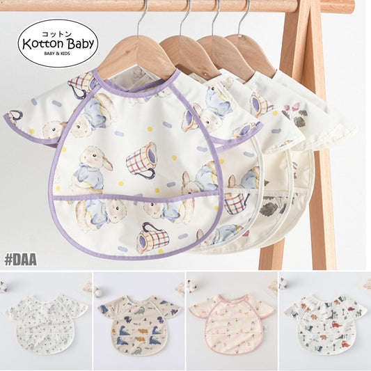 BIB BAYI BAJU BLW  / BABY SILICONE CELEMEK MAKAN MPASI / SLABBER / TATAKAN AIR LIUR DQIN DAA catalog