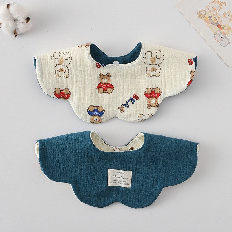 Premium BIB SLABBER BUNGA BAYI SET CELEMEK TATAKAN LIUR ANAK catalog DQIN DAB