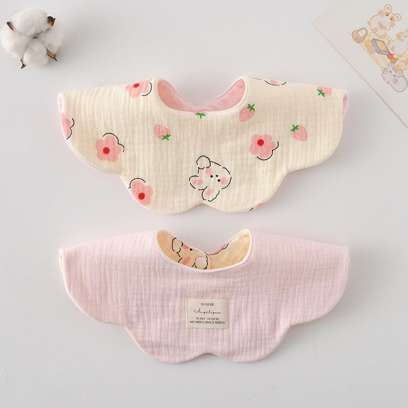 Premium BIB SLABBER BUNGA BAYI SET CELEMEK TATAKAN LIUR ANAK catalog DQIN DAB
