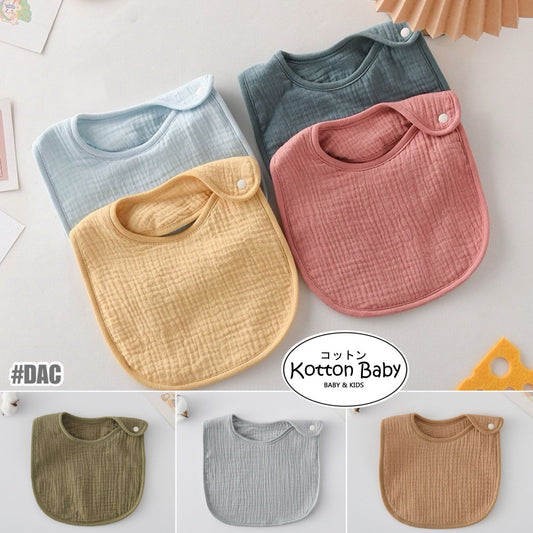 Premium BIB SLABBER BUNGA BAYI SET CELEMEK TATAKAN LIUR ANAK catalog DQIN DAC