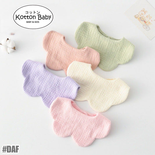 Premium BIB SLABBER BUNGA BAYI SET CELEMEK TATAKAN LIUR ANAK catalog DQIN DAF