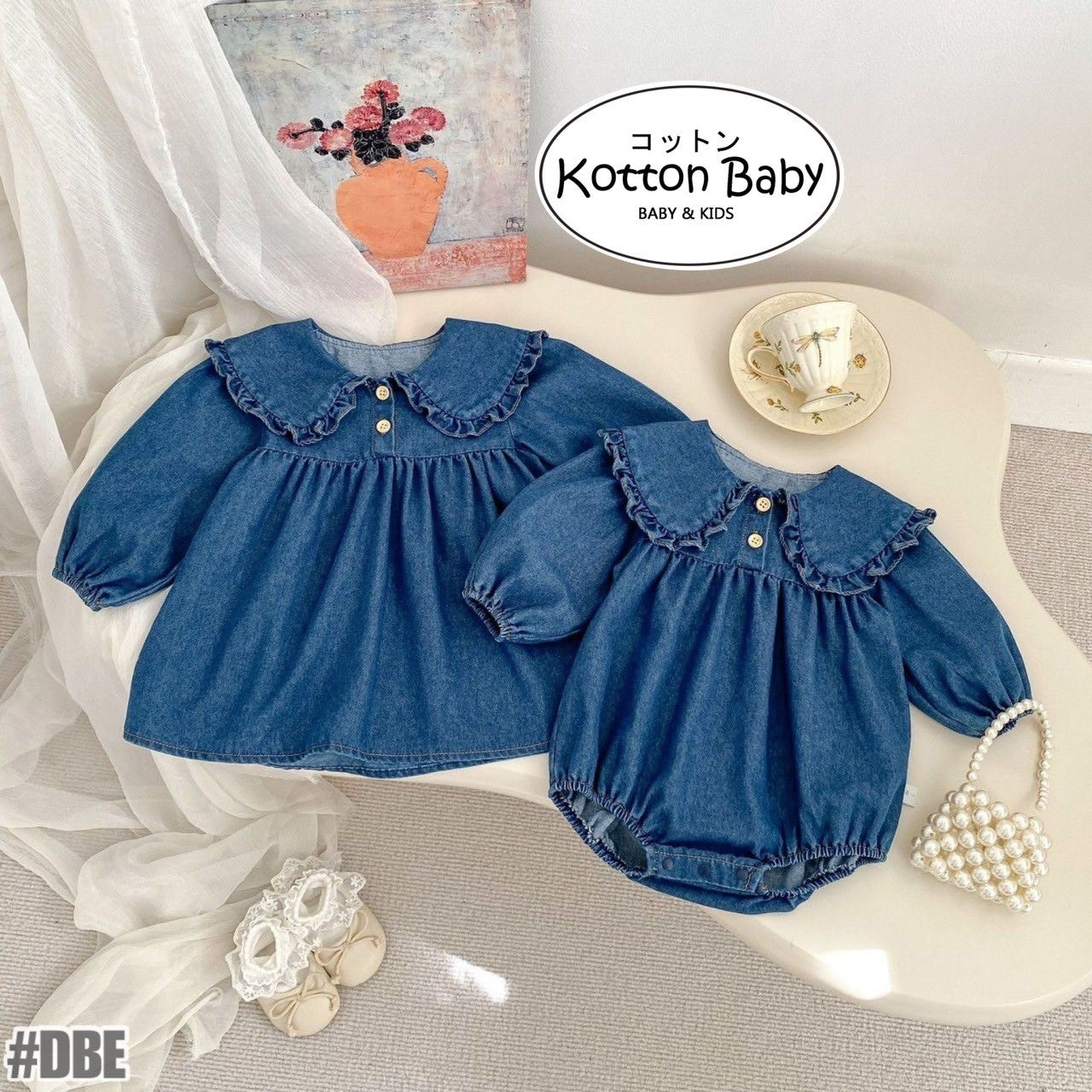 0-4thn | DRESS JUMPER BAJU BAYI ANAK JUMPSUIT ROMPER PEREMPUAN CATALOG DDWJ DBE