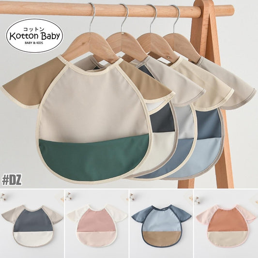 BIB BAYI BAJU BLW  / BABY SILICONE CELEMEK MAKAN MPASI / SLABBER / TATAKAN AIR LIUR DQIN DZ catalog