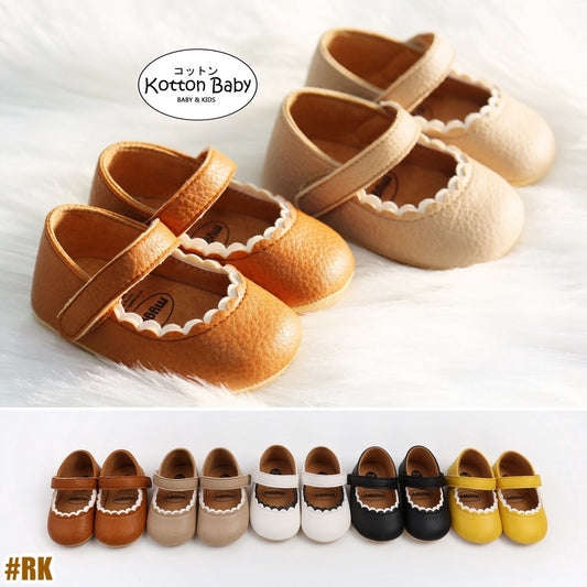 (free headband) 0-18m SEPATU BAYI ANAK SHOES PEREMPUAN CASUAL GAUL CATALOG RMRS RK