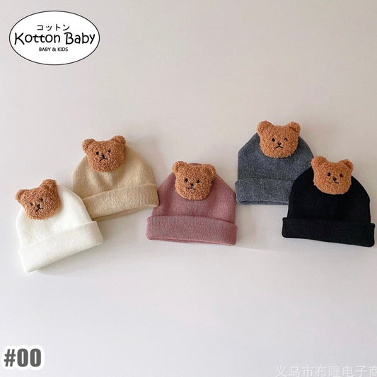 0-2 thn || Topi Bayi Newborn Anak Polos Kupluk Karakter Lucu Emen Anak Impor Catalog OIMG OO