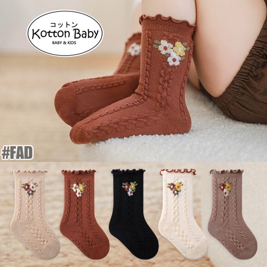 0-5 thn | KAOS KAKI BAYI ANAK IMPOR SOCKS LUCU catalog NMBB FAD
