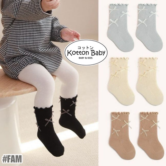 0-8 thn | KAOS KAKI BAYI ANAK IMPOR SOCKS LUCU catalog NMBB FAM
