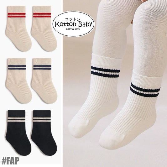 0-8 thn | KAOS KAKI BAYI ANAK IMPOR SOCKS LUCU catalog NMBB FAP