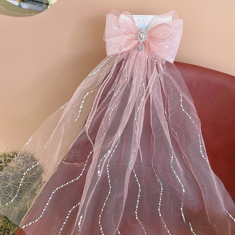 Big Bow Jepitan rambut lace princess | Pita Rambut | jepit bayi anak aksesoris kepala perempuan FU