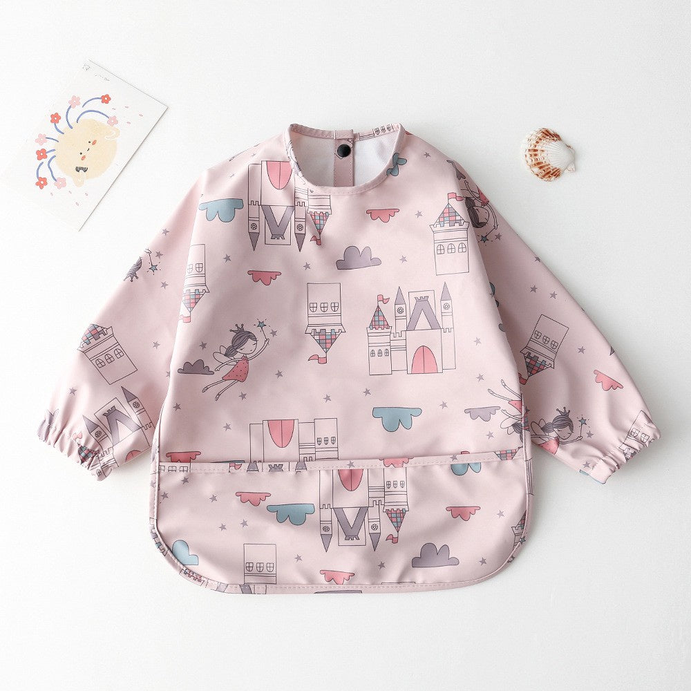 BIB BAYI BAJU LENGAN PANJANG/ BABY SILICONE CELEMEK MPASI /SLABBER/ TATAKAN AIR LIUR DQIN DB catalog