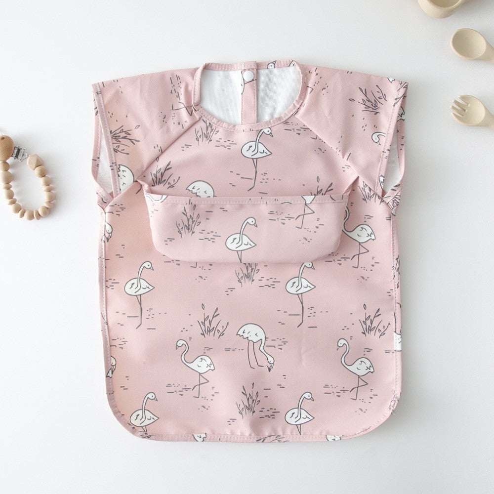 BIB BAYI BAJU BLW  / BABY SILICONE CELEMEK MAKAN MPASI / SLABBER / TATAKAN AIR LIUR DQIN DN catalog