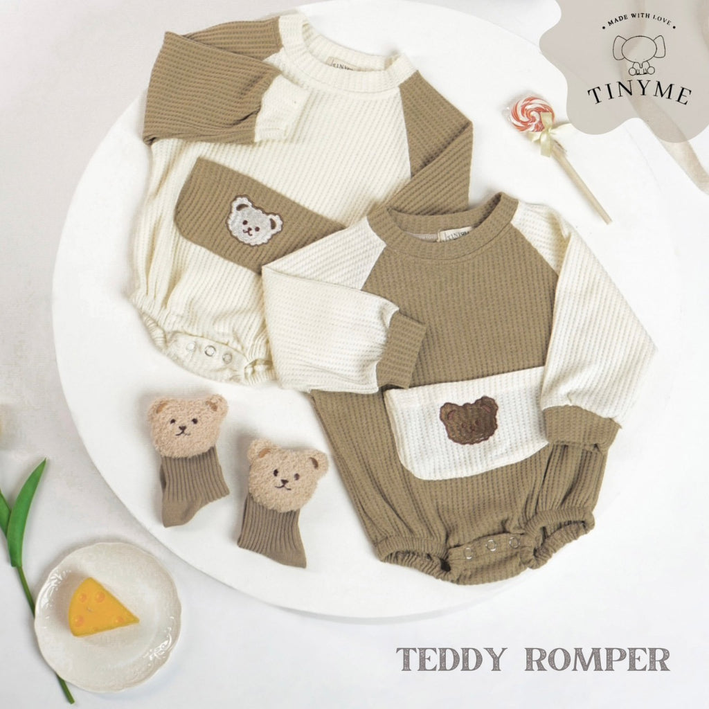 TINYME || 0-18bln ROMPER BAYI JUMPSUIT ROMPER BAJU NEWBORN PAKAIAN ANAK catalog TMTM TEDDY