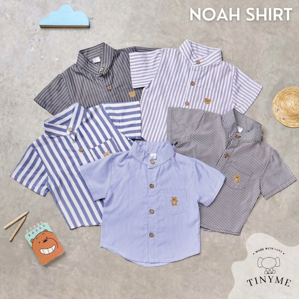 TINYME 1-4thn || Kemeja Koko Formal Kaos Kurta Shirt Kokoh Anak Laki-laki Pakaian Bayi catalog TMTM NOAH